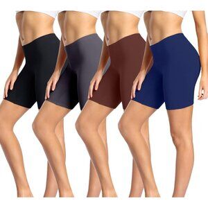 🆕Women Blue Cotton Boy Shorts Underwear Anti Soft Short Plus Shorts Panties